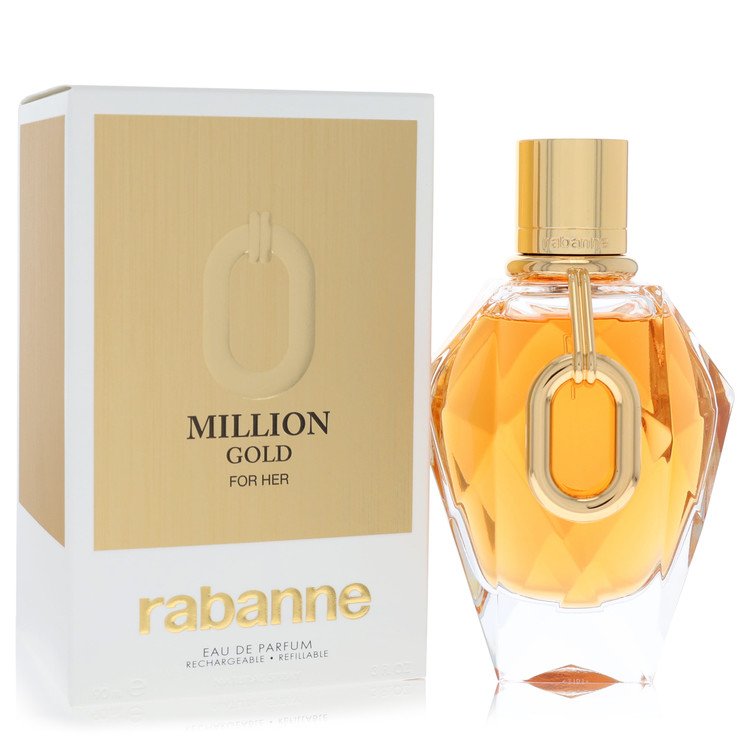 Paco Rabanne Million Gold Perfume By Paco Rabanne Eau De Parfum Refillable Spray