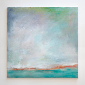 Peacocks Cliff - Canvas Print By Julia Contacessi