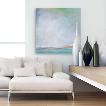 Peacocks Cliff - Canvas Print By Julia Contacessi