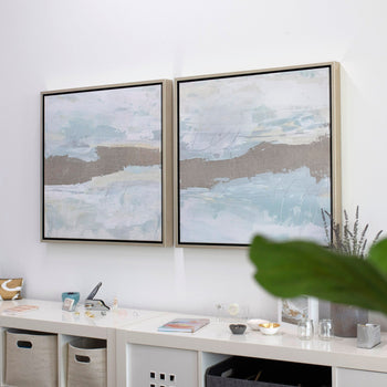 Poetry No. 2 - Framed Canvas Print By Julia By