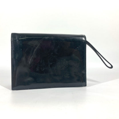 Chanel Clutch Bag Leather Multicolor Mademoiselle Logo Women