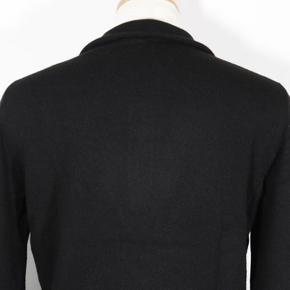 Louis Vuitton Knit Rm172Q Kc7 Han42W Cashmere Black Cardigan Mens Xs