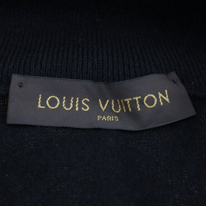 Louis Vuitton Knit Rm172Q Kc7 Han42W Cashmere Black Cardigan Mens Xs