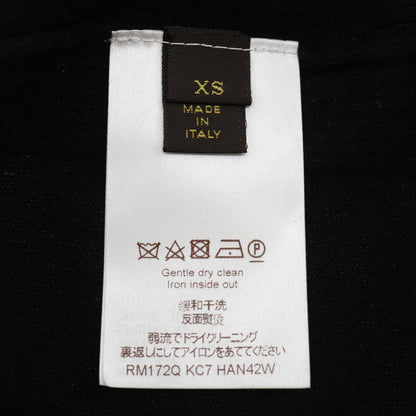 Louis Vuitton Knit Rm172Q Kc7 Han42W Cashmere Black Cardigan Mens Xs
