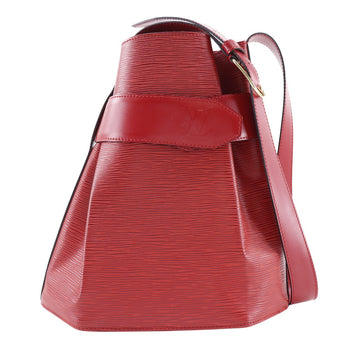 Louis Vuitton Shoulder Bag M80207 Epi Leather Red Sack De Paul Women
