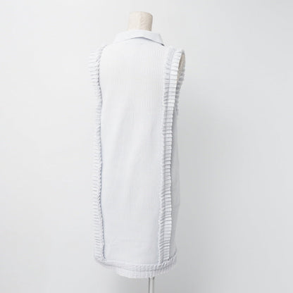 Chanel One Piece P54091 Knit Light Blue Women 34