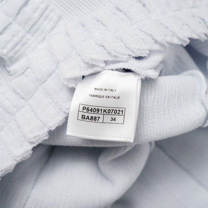 Chanel One Piece P54091 Knit Light Blue Women 34