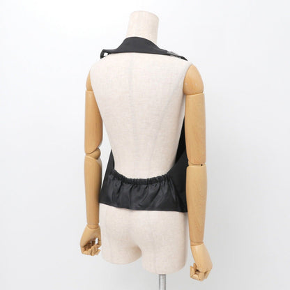 Louis Vuitton Vest 95% Wool, 5% Silk Black Women 36
