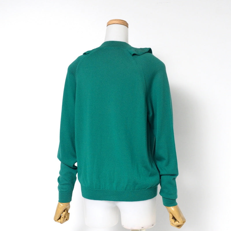 Miu Miu Sweater Mml248 Wool Green Women 38