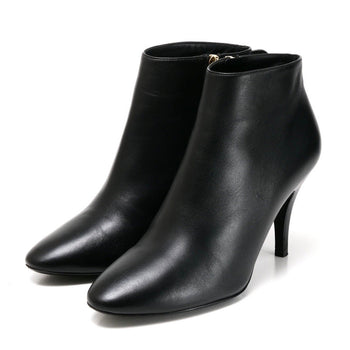 Salvatore Ferragamo Boots Leather Black Women 5D