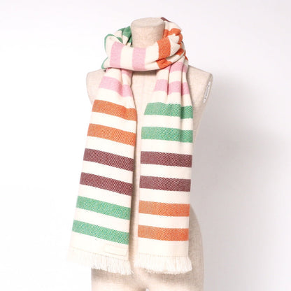 Hermes Shawl Cashmere Ivory Women