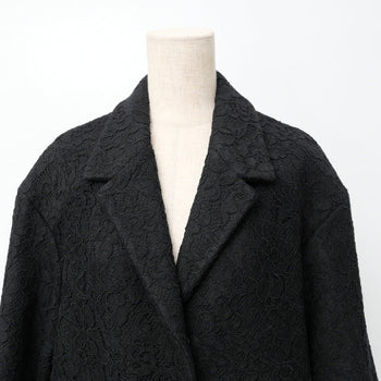 Dolce&Gabbana Coat F0H73T Race Black Women 40