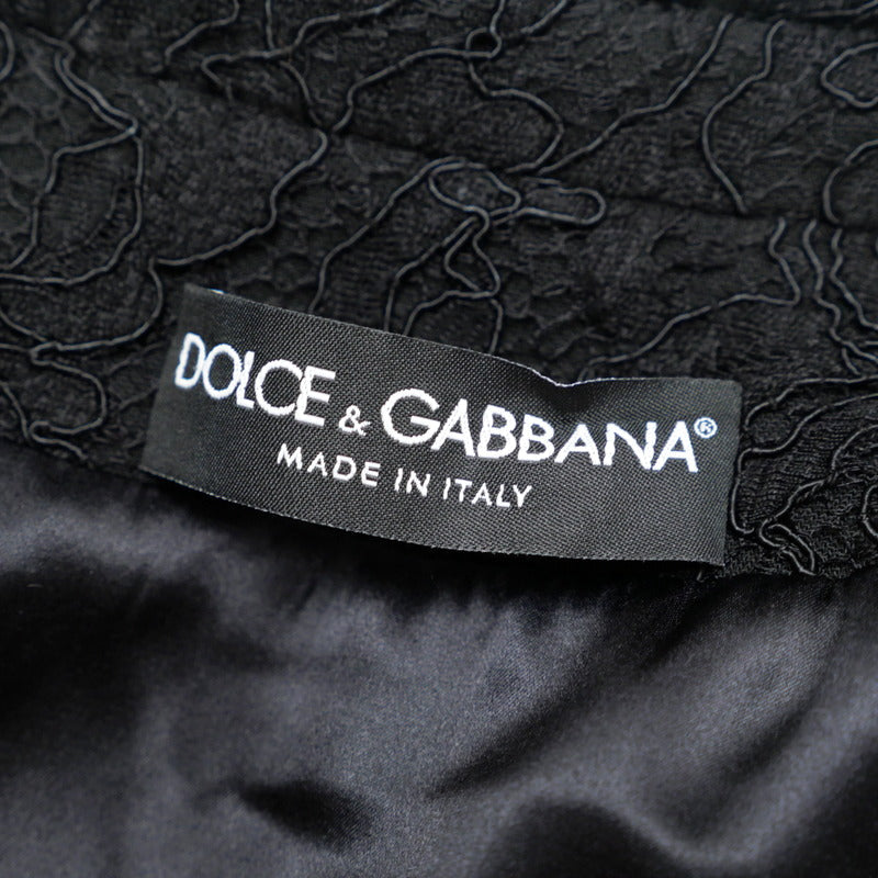 Dolce&Gabbana Coat F0H73T Race Black Women 40