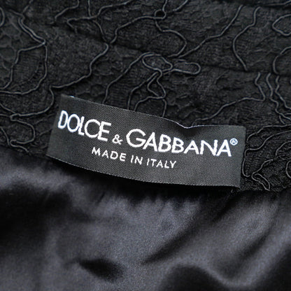 Dolce&Gabbana Coat F0H73T Race Black Women 40