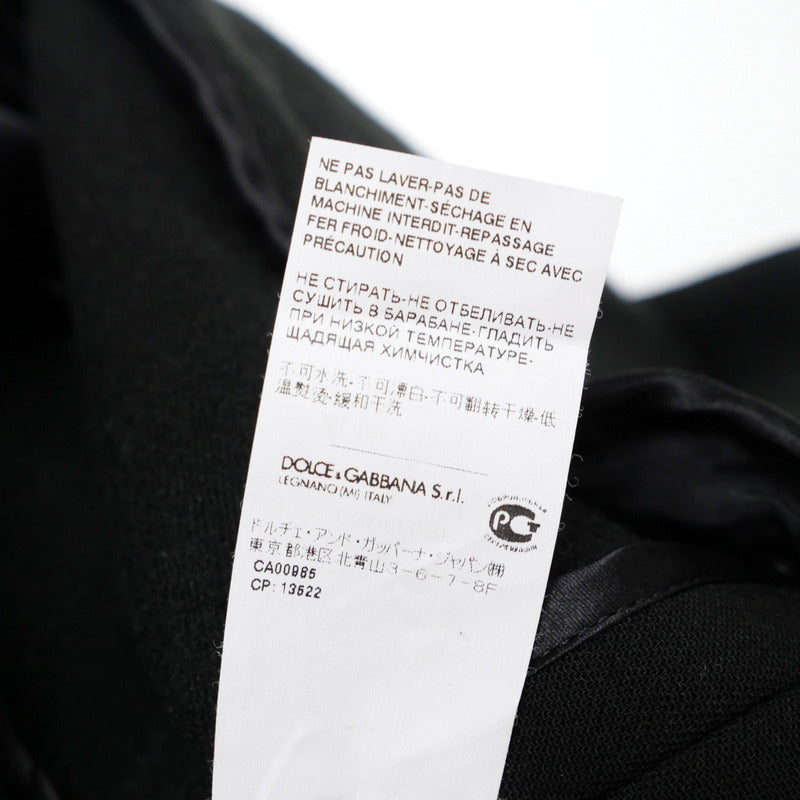 Dolce&Gabbana Coat F0H73T Race Black Women 40
