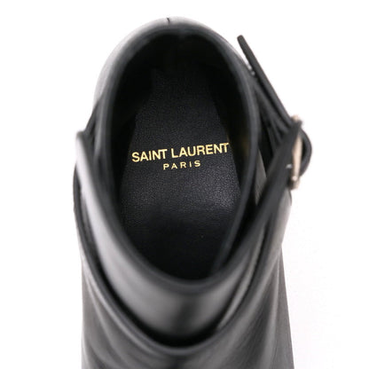 Saint Laurent Paris Boots 591999 Leather Black Women 36