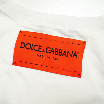 Dolce&Gabbana Short Sleeve T-Shirt Jt-F8H93T Cotton 100% White Women 36