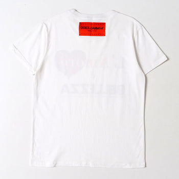Dolce&Gabbana Short Sleeve T-Shirt Jt-F8H93T Cotton 100% White Women 36