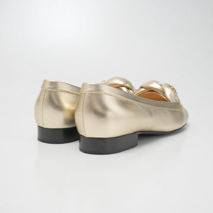 Chanel Pumps G32954 Leather Gold Women 36.5C
