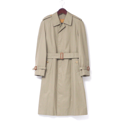 Burberry Trench Coat Cotton Khaki Beige Type Mens 170