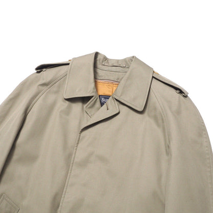 Burberry Trench Coat Cotton Khaki Beige Type Mens 170