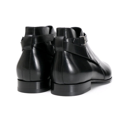 Saint Laurent Boots Wa379762 Leather Black Mens 43