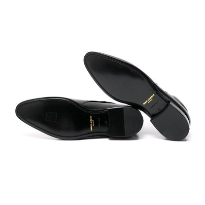 Saint Laurent Boots Wa379762 Leather Black Mens 43