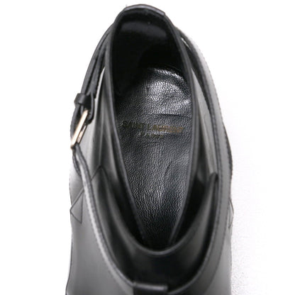 Saint Laurent Boots Wa379762 Leather Black Mens 43