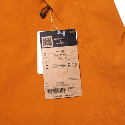 The North Face Mountain Hoodie Np62303 Nylon Ic Iron Citrus Climb Light Jacket Climb Light Jacket