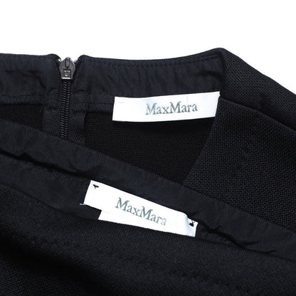 Max Mara One Piece 16310121 46% Polyester, 43% Cotton, 11% Nylon Black Women 36