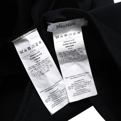 Max Mara One Piece 16310121 46% Polyester, 43% Cotton, 11% Nylon Black Women 36