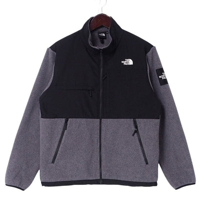 The North Face Jacket Na72051 Polyester Black Grey Denali Mens Xl