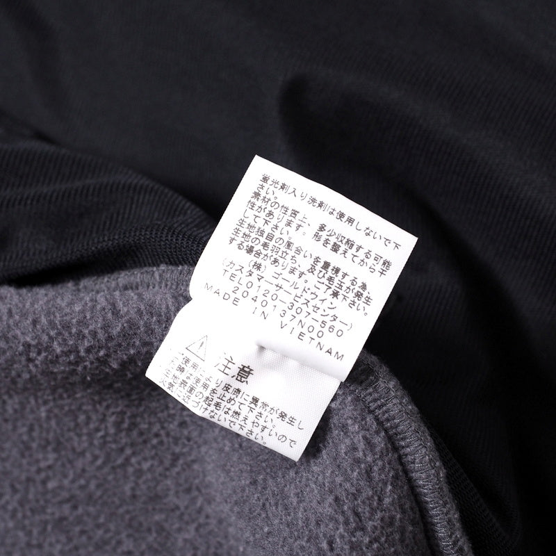 The North Face Jacket Na72051 Polyester Black Grey Denali Mens Xl