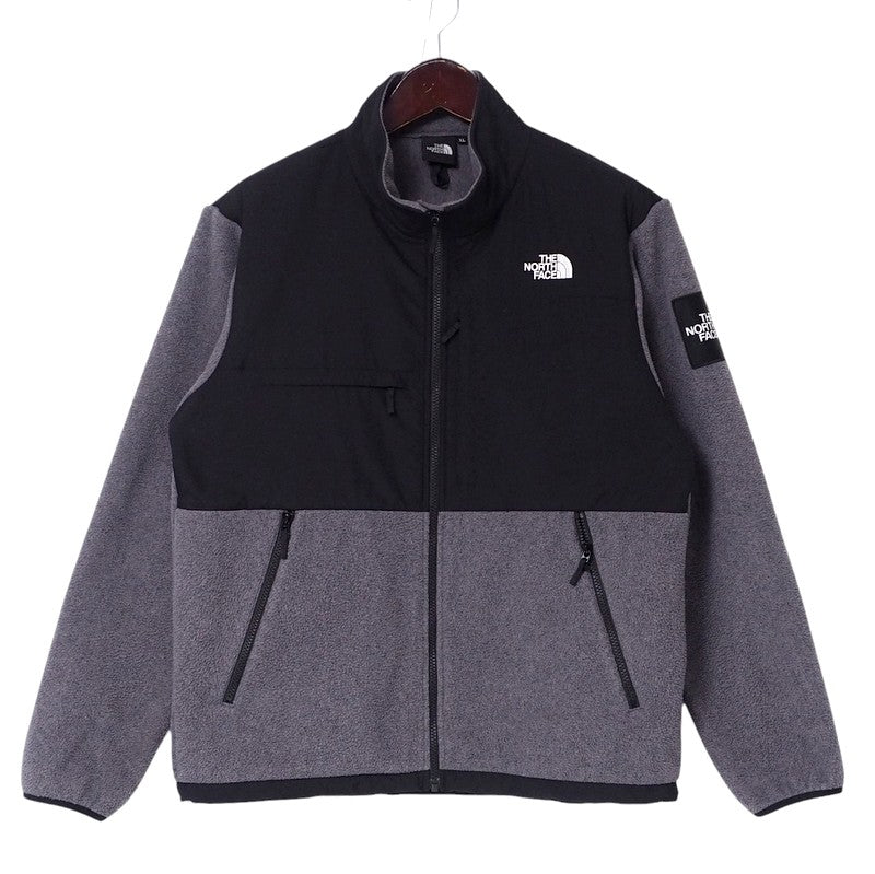 The North Face Jacket Na72051 Polyester Black Grey Denali Mens Xl