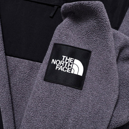 The North Face Jacket Na72051 Polyester Black Grey Denali Mens Xl