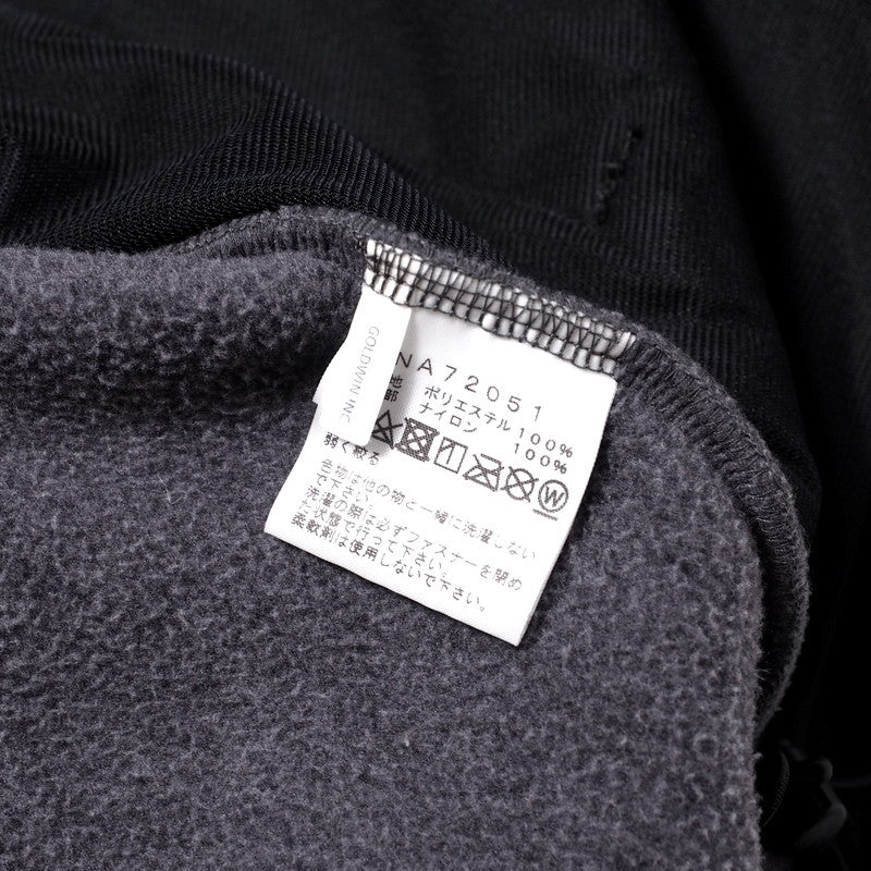 The North Face Jacket Na72051 Polyester Black Grey Denali Mens Xl