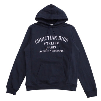 Dior Hoodie 043J646A0531 Cotton Navy Mens S