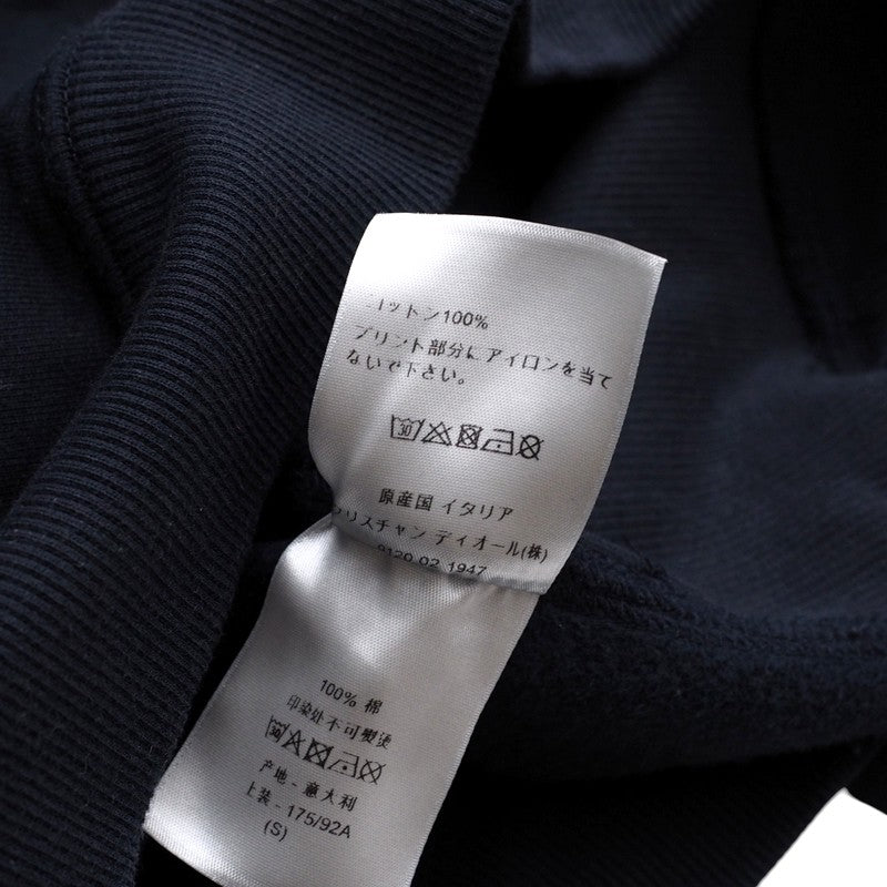 Dior Hoodie 043J646A0531 Cotton Navy Mens S