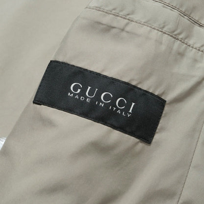 Gucci Jacket 352983 Polyester Khaki Type Mens 48