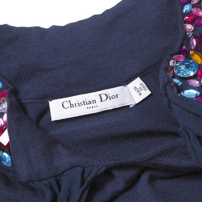 Christian Dior Knit 8C13055108 Knit Navy Women 38