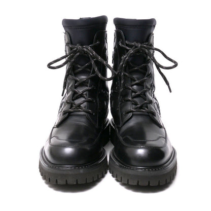 Louis Vuitton Boots Leather X Rubber Monogram Black Monogram Landscape 8