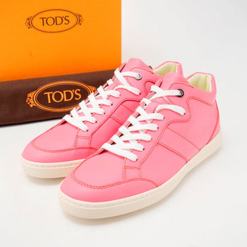 Tod'S Sneakers Xxw0Jl0D88Z7Y8M405 Leather Pink Sport Cassetta Jl Polacco Women 38