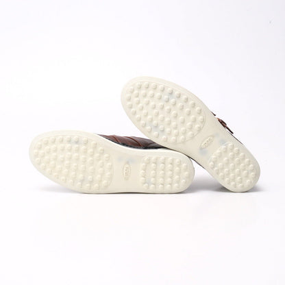 Tod'S Slip-On Xxw0Uv0K940Ziks602 Leather Brown Cassetta Uvpantofola Fibbie Zik Marrone Sc Women 35