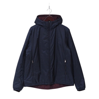 Prada Sports Jacket Sga754 Nylon Navy/Bordeaux Type Mens 56