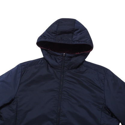 Prada Sports Jacket Sga754 Nylon Navy/Bordeaux Type Mens 56