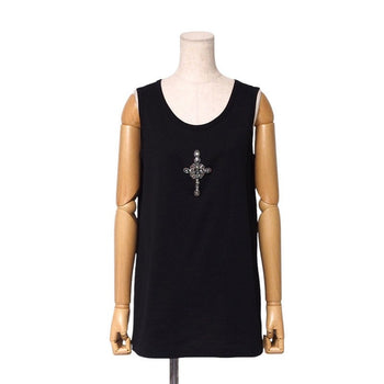 Dolce&Gabbana Tank Top Cotton Black F8H47Z Women 38