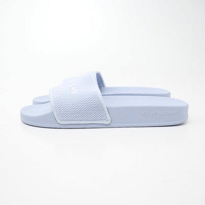 Givenchy Sandals Leather X Fabric Light Blue Va0213 Women 38