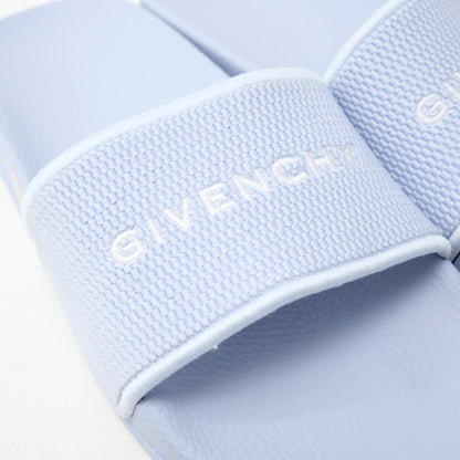 Givenchy Sandals Leather X Fabric Light Blue Va0213 Women 38