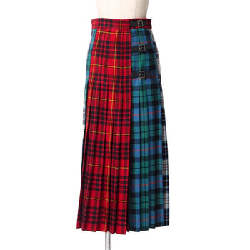 Gucci Long Skirt 448873 Wool Multicolor Women 36