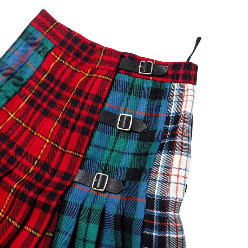 Gucci Long Skirt 448873 Wool Multicolor Women 36